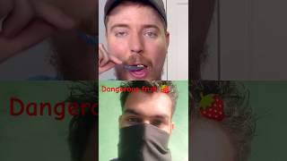 Worlds Dangerous Fruit 🍓 MrBeast food funny fypシ゚ shorts foodlover challenge [upl. by Paugh]