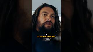 Jason Momoa calls out Chris Hemsworths biceps [upl. by Bille696]