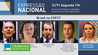 Expressão Nacional  Brasil na COP 27  21112022 [upl. by Ileana]