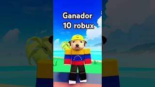 Ganador de los 10 robux gratis [upl. by Olympie]