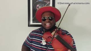 Tevin Campbell  Can We Talk Dominique Hammons Violin Cover [upl. by Ecienahs]