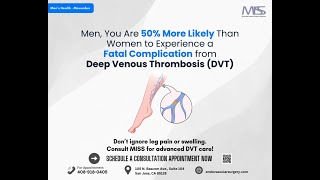 Men Advanced DVT Care and Prevention at MISS [upl. by Zertnom]