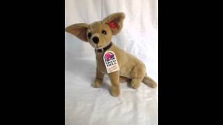 Yo Quiero Taco Bell talking plush chihuahua [upl. by Zared]