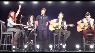 Fan Sings Monster Acoustic With Skillet [upl. by Enneyehc]