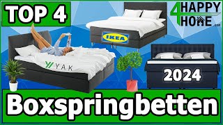 Boxspringbett Vergleich amp Test 2024 🛌 IKEA YAK Betten Jumbo AUKONA [upl. by Odnomor]