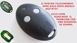 Telecomando apricancello MITTO  Stabilizzazione della batteria [upl. by Ehc68]