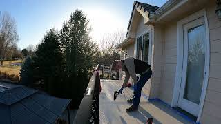 Leaking Flat Roof Repair Gaco Deck Recoat Evergreen Exteriors Roofing Siding [upl. by Akehsal208]