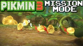 Pikmin 3 Speed Fun  Mission Mode PART 2 Nintendo Wii U HD Gameplay Walkthrough [upl. by Trepur]