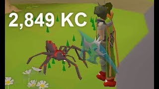 VENENATIS PET DROP REACTION OSRS [upl. by Llevron]