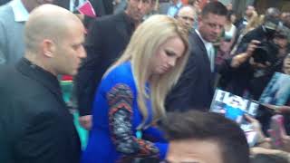 Britney Spears XFactor Red Carpet Premiere  Chinese Theater in Hollywood CA [upl. by Win]