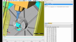 NCG CAM 5axis Finish Machining  Impellor [upl. by Corey]