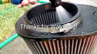 DIY Air Filter Cleaning [upl. by Poree]