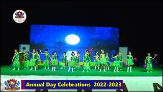 Chanda Chamke Cham Dance by UKG kids  Annual Day Celebrations 202223 [upl. by Carla]