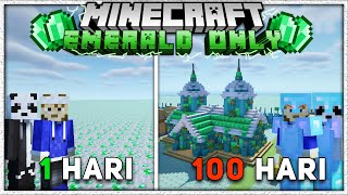 100 Hari Di Minecraft Tapi EMERALD Only Dan Ini Edan Banget [upl. by Pogah]