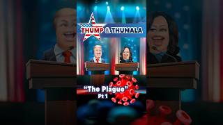 THUMP amp THUMALA on “The Plague”  Part 1 debate meme trump kamala covid 2024 usa THUMBCOM [upl. by Ley]