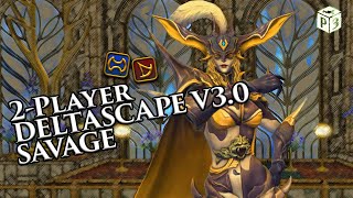 2Player Deltascape V30 Savage  Halicarnassus  Warrior amp Summoner  FFXIV [upl. by Eiramlirpa816]