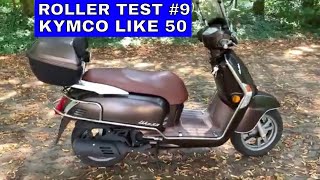 TEST Roller Test 9 Kymco Like 50  Stärken und Schwächen [upl. by Gnehc]