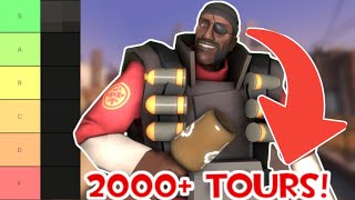 TF2 MvM High Tour Ranks EVERY Demoman Weapon In MvM [upl. by Zurc]