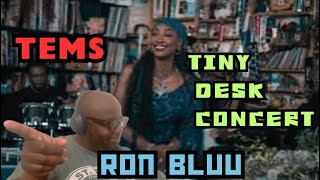 Tems Tiny Desk Concert REACTION [upl. by Onaimad]