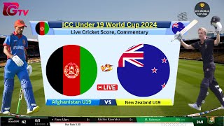 🔴 Live AFG vs NZ U19 11th Match Live  AFGHANISTAN vs NEW ZEALAND  cricketlive [upl. by Seugram805]