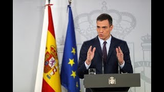 Pedro Sánchez anuncia que habrá elecciones generales el 28 de abril [upl. by Atilek]