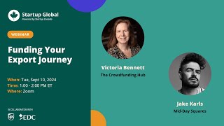 Startup Global 2024  Funding your Export Journey [upl. by Glen942]