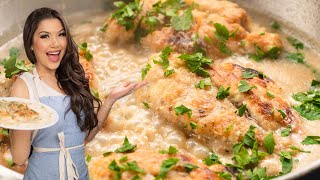 CREAMY GARLIC CHICKEN EASY DINNER RECIPE [upl. by Nnaecyoj372]