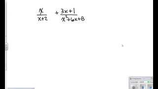 Addition dexpressions rationnelles [upl. by Baudoin252]