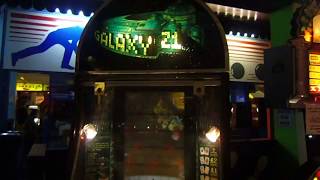 GameConcepts Coin Operated Galaxy 21 Pusher Amusement Arcade Machine [upl. by Lehsreh]