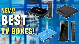 BEST TV MEDIA BOXES  2024 [upl. by Enamrahs]