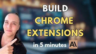 Create Google Chrome Extension In Minutes With AI [upl. by Ellary]