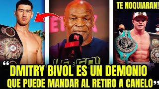 MIKE TYSON a CANELO ÁLVAREZ “DMITRY BIVOL ES UN DEMONIO QUE PUEDE MANDAR AL RETIRO A CANELOquot [upl. by Cott]