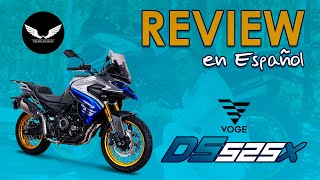 REVIEW VOGE DS525X en Español  Claudio en Moto [upl. by Karlow]