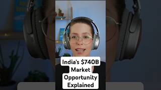 India’s 740B Market Opportunity Explained [upl. by Haelhsa]