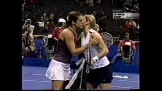 WTA Championships 2005 RR 1 Amelie Maursemo vs Kim Clijsters Highlights [upl. by Ettelrahc]