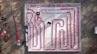 Solar AirHeated Radiant Floor System Kit  by Legalett Canada Passive House Member [upl. by Phonsa]