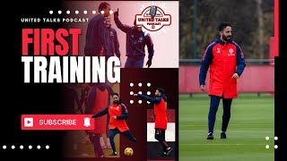 Amorims First Training Session  Tactical Analysis  3241 Formation Insights  MUFC [upl. by Neelyk671]