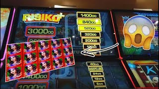 SPIELBANK💥VOLLBILD💥Jackpot💥Risikoleiter 3000💥20 Euro [upl. by Ahsekar722]