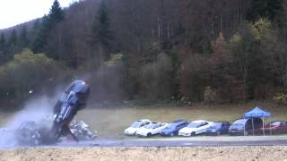 Incredible car crash simulation at 200 kmh [upl. by Ahgiela]