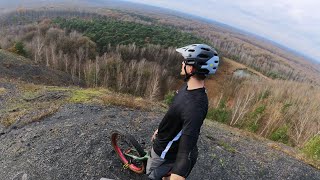 unicycle ride at Terril De Sabatier France [upl. by Suivat]