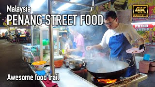 Best Penang Street Food  Awesome Penang Food Trail  Kimberley Street amp Chulia Street  Malaysia [upl. by Agnew651]