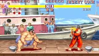 STREET FIGHTER 2 THE WORLD WARRIOR FULL PERFECT EHONDA [upl. by Inilam926]