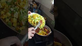 Simple mango picklemangopicklefoodeasyrecipe cooking reelshomely [upl. by Ardnuat]