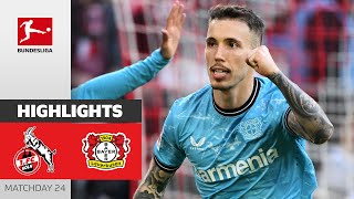 Grimaldo Strikes As B04 Go 10 Clear  1 FC Köln  Bayer Leverkusen 02  Highlights MD24 – BL 2324 [upl. by Aile]