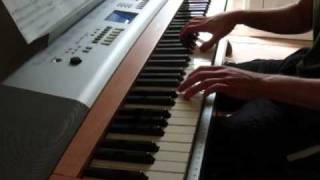 Piano  Because I Got High by Afroman [upl. by Christenson511]