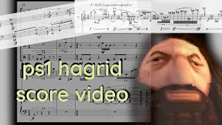 PS1 Hagrid Transcribed Harmonized and Orchestrated VIDEO SCORE [upl. by Lara]