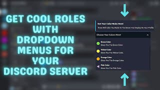 This Will Take Your SERVER To The Next Level Dropdown ROLES Instead Of Reaction Roles Sapphire Bot [upl. by Elazaro]