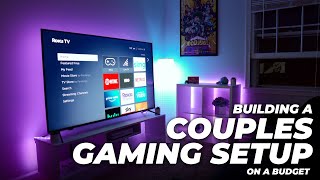 Building A Couples Gaming Room And Work From Home Setup [upl. by Nylad]