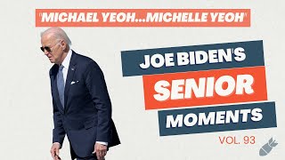 Joe Bidens Senior Moment of the Week Vol 93 [upl. by Hras]