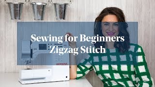 How To Zigzag Stitch Sewing for Beginners [upl. by Etra791]